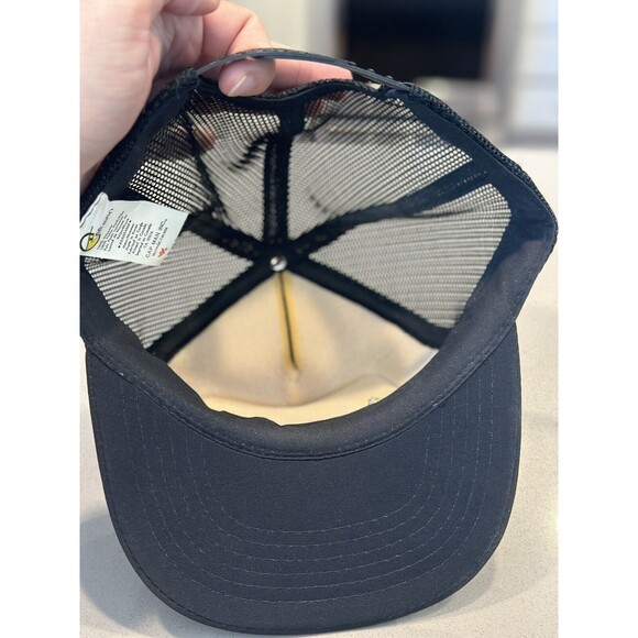 *Vtg Soft Patch Fish Logo Snapback Trucker Hat Canada Buck’s Trophy Club - Picture 5 of 7